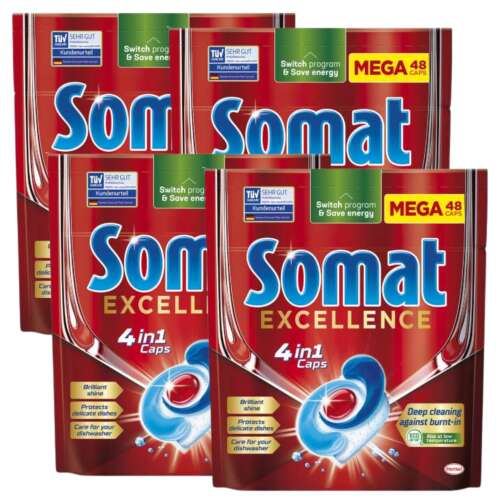 Somat Excellence tablete pentru mașina de spălat vase 4x48buc