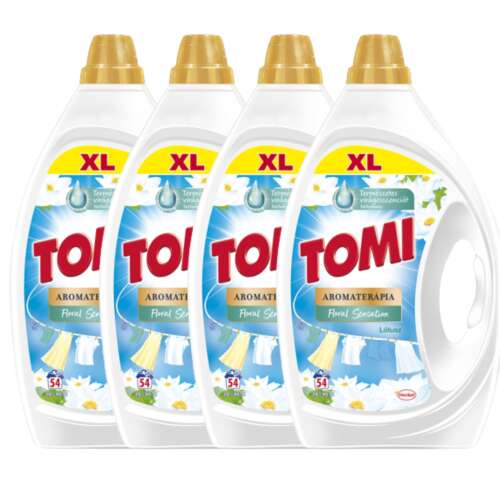 Tomi Aromaterápia Lótusz folyékony mosógél 4x2,4L, 216 mosás