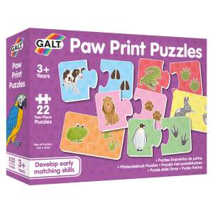Galt Paw Print Puzzles 22 piece animal matching puzzle for kids ages 3+ - Puzzle
