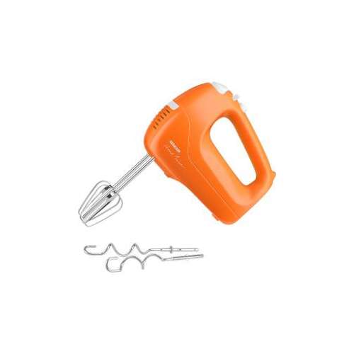 Sencor SHM 5403OR Hand Mixer, orange, with beaters and dough hooks