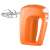 Sencor SHM 5403OR Hand Mixer, orange, with beaters and dough hooks