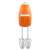 Sencor SHM 5403OR Hand Mixer, orange, back view
