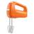 Sencor SHM 5403OR Hand Mixer, orange, with beaters and dough hooks