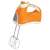 Sencor SHM 5403OR Hand Mixer, orange, with beaters and dough hooks