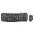 Gembird KBS-WM-02 Wireless US Keyboard + Optical Mouse Black 77601332