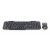 Gembird KBS-WM-02 Wireless US Keyboard + Optical Mouse Black 77601332
