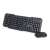 Gembird KBS-WM-02 Wireless Keyboard and Mouse, black