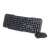 Gembird KBS-WM-02 Wireless Keyboard and Mouse, black