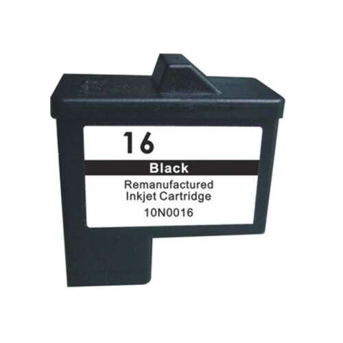Lexmark 10N0016 fekete újratöltött tintapatron - Lexmark