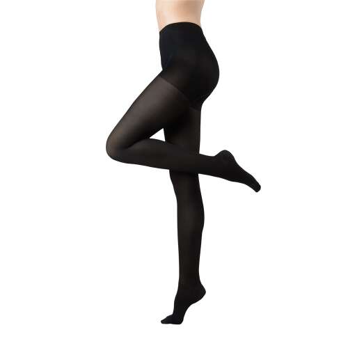 Veera kompressziós harisnya, 70 DEN, fekete, nők viselik