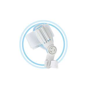 Bütyökkorrigáló sín szilikon betéttel, állítható pánttal, jobb és bal lábra is, segít kiegyenesíteni a nagylábujjat, kényelmes és hatékony, nappali és éjszakai használatra - Vivafit