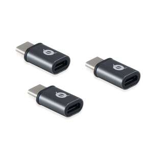 Adapter Conceptronic DONN05G USB-C do Micro USB, 3-pak - Conceptronic Konwerter USB