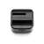 Conceptronic DONN12B dual bay 2.5/3.5 inch SATA hard drive dock, top view, black