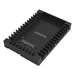 Orico Cadru de montare - 1125SS-V1-BK/34/ (2,5" -> 3,5" SATA3 HDD/SSD, 9,5-12,5mm, Max.: 4TB, negru) 65401582 Carcase pentru hard disk-uri externe