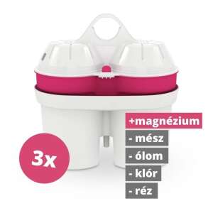 BWT Wasserfilterpatrone mit Magnesium, 3er Pack - Einsatz für Wasserfilterkanne