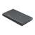 ORICO 2.5 inch USB 3.0 external hard drive enclosure, black, angled view