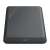 ORICO 2.5 inch USB 3.0 external hard drive enclosure, black, front view