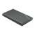 ORICO 2.5 inch USB 3.0 external hard drive enclosure, black, angled view