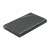 ORICO 2.5 inch USB 3.0 external hard drive enclosure, black, angled view