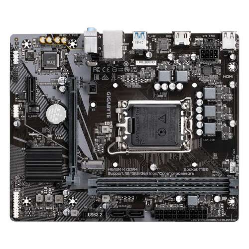 Matična ploča Gigabyte H610M K DDR4, Intel LGA 1700 socket