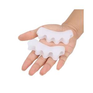 Szilikon lábujj távtartó pár a bütyök korrekciójához és a lábujjak helyes igazításához - Vivafit