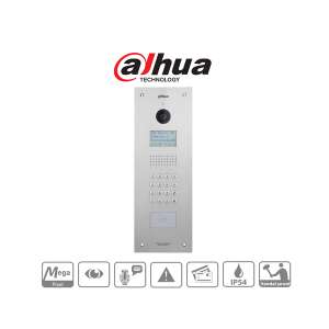 Dahua IP-Video-Gegensprechanlage - VTO1210C-X (Außeneinheit, 1,3 MP, 4 mm, IP54, IK07, Audio, RS485, I/O, RFID) 68217318 Gegensprechanlagen
