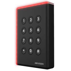 Hikvision DS-K1108AMK RFID card reader, black, keypad, access control - Hikvision Access control system
