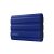 Samsung T7 Shield 2TB Portable Solid State Drive - Blue, side view