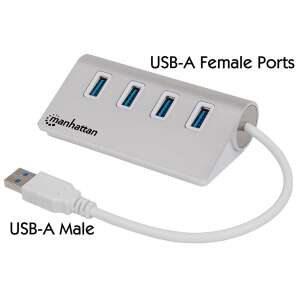 Manhattan USB 3.0 Hub with 4 Ports - Manhattan