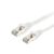 Cablu patch Equip CAT6 S/FTP, alb, vedere conector dublu