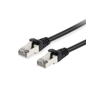 Equip Kábel CAT6A S/FTP patch cable, black, 3m - Equip Patch Cable