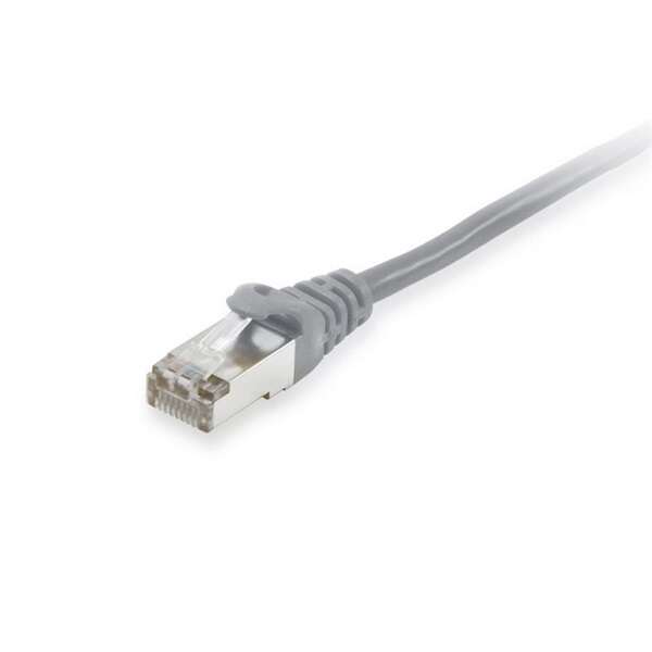 Equip Cable - 606703 (S/FTP patch kábel, CAT6A, LSOH, podpora PoE/PoE+, sivý, 1 m)