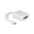 Delock Mini DisplayPort to VGA Adapter, white, 1.1 standard, FullHD