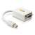 Delock Mini DisplayPort to VGA Adapter, white, 1.1 standard, FullHD