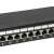 Izbliza equip® 24-portski Cat.6 zaštićeni patch panel, prikazuje RJ45 portove i numeriranje portova