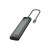 Conceptronic DONN06G 9 az 1-ben USB-C Hub adapter HDMI, USB-C PD, USB-C adat, USB 3.0, SD, MicroSD/TF, Gigabit LAN csatlakozókkal