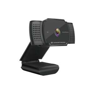 Conceptronic AMDIS02B 2K Super HD Webcam mit Autofokus, schwarz - Conceptronic