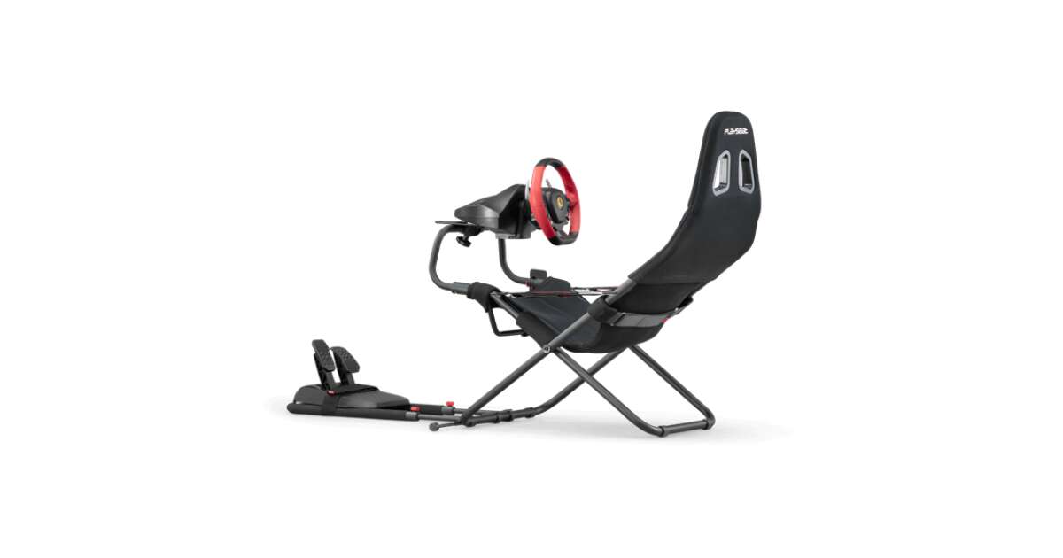 Playseat® Simulator cockpit - Challenge ActiFit™ (Support brackets:  handlebar, pedal, folding, black)
