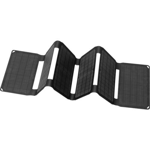 Panou solar Sandberg - Încărcător solar 40W QC3.0+PD+DC (exterior; USB-A+USB-C+DC5521)