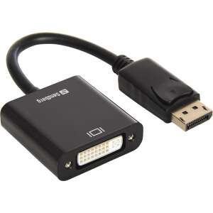 Sandberg DisplayPort - DVI átalakító, fekete - Sandberg