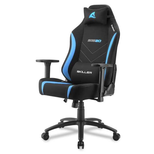 Sharkoon gamer szék - skiller sgs20 fabric blue (állítható magass...
