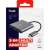 Trust Dalyx 3-v-1 Multiport USB-C adaptér, sivý, hliník, USB-C samec / HDMI + Type-C + USB3.1 samica, balenie produktu