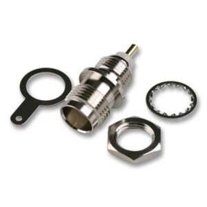 TNC alj anyás forrasztható csatlakozó, anyával és alátéttel - Csatlakozó