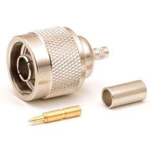 N dugó krimp csatlakozó RG-58 kábelre - Csatlakozó
