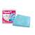 York perforated household cleaning cloths, 3 pack, blue color, in packaging