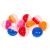 Set of 10 colorful prize balls for Candy Catcher game