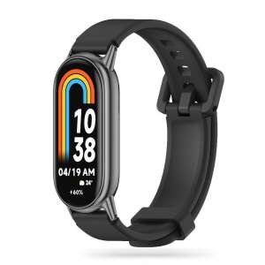 Tech-Protect IconBand Pro Xiaomi Smart Band 8 / 8 NFC schwarzes Armband, Seitenansicht - Tech-Protect