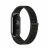 Tech-Protect Xiaomi Smart Band 8 black nylon strap back view