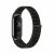 Tech-Protect Xiaomi Smart Band 8 black nylon strap back view
