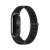Tech-Protect nylon strap for Xiaomi Smart Band 8 / 8 NFC in black, back view